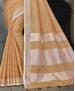 Picture of Lovely Tan Casual Saree