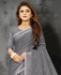 Picture of Magnificent Dark Grey Casual Saree