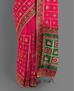 Picture of Magnificent Pink+green Silk Saree