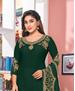 Picture of Ideal Green Straight Cut Salwar Kameez