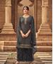 Picture of Ideal Grey Straight Cut Salwar Kameez