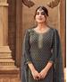 Picture of Ideal Grey Straight Cut Salwar Kameez