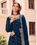 Picture of Elegant Blue Designer Salwar Kameez