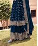 Picture of Elegant Blue Designer Salwar Kameez