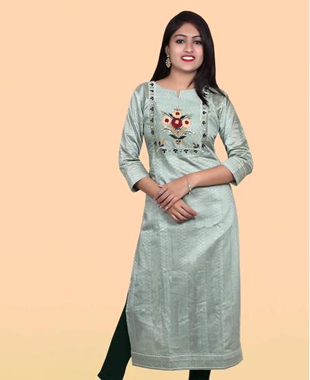 Picture of Well Formed Grey Kurtis & Tunic