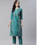 Picture of Alluring Green Kurtis & Tunic