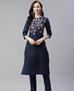 Picture of Elegant Navy Blue Kurtis & Tunic