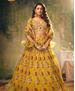 Picture of Alluring Yellow Lehenga Choli