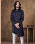 Picture of Comely Navy Blue Indo Western