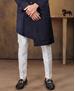 Picture of Comely Navy Blue Indo Western