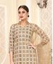 Picture of Stunning Brown Cotton Salwar Kameez