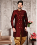 Picture of Pleasing Maroon Indo Western