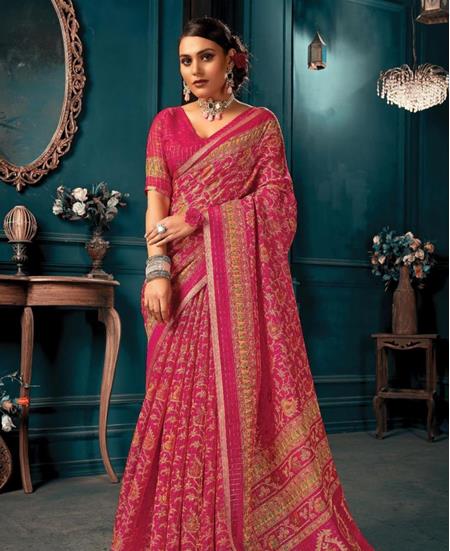 Picture of Taking Pink Casual Saree