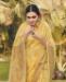 Picture of Stunning Yellow Designer Saree