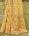 Picture of Stunning Yellow Designer Saree