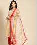 Picture of Comely Beige Straight Cut Salwar Kameez