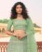 Picture of Beautiful Green Lehenga Choli