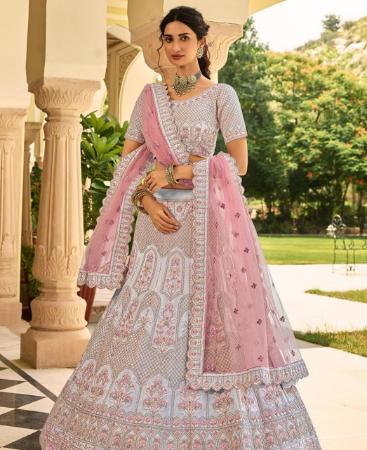 Picture of Ideal Grey Lehenga Choli