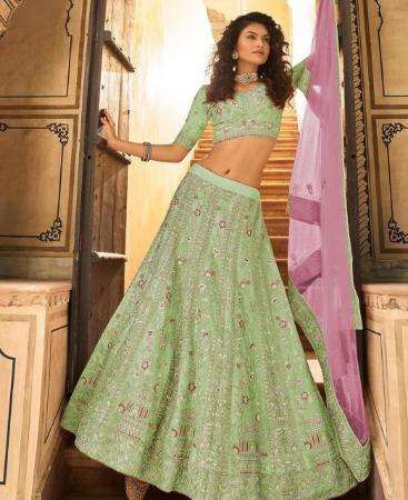 Picture of Ravishing Pista Lehenga Choli