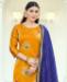 Picture of Elegant Yellow Readymade Salwar Kameez