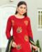 Picture of Exquisite Red Readymade Salwar Kameez