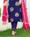 Picture of Radiant Blue Readymade Salwar Kameez