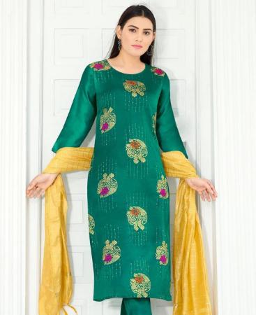 Picture of Beautiful Rama Readymade Salwar Kameez