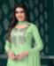 Picture of Marvelous Green Straight Cut Salwar Kameez