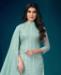 Picture of Grand Blue Straight Cut Salwar Kameez