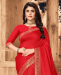 Picture of Well Formed Red Casual Saree