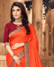 Picture of Delightful Orange Casual Saree