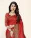 Picture of Beautiful Red Casual Saree