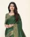 Picture of Magnificent Green Casual Saree