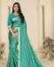 Picture of Graceful Turquoise Blue Casual Saree