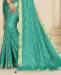 Picture of Graceful Turquoise Blue Casual Saree