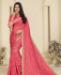 Picture of Excellent Pink Casual Saree