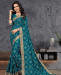 Picture of Amazing Teal Blue Casual Saree