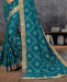 Picture of Amazing Teal Blue Casual Saree