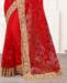 Picture of Marvelous Red Net Saree