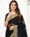 Picture of Amazing Black Net Saree