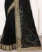 Picture of Amazing Black Net Saree