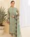 Picture of Elegant Pista Straight Cut Salwar Kameez