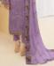 Picture of Comely Violet Straight Cut Salwar Kameez