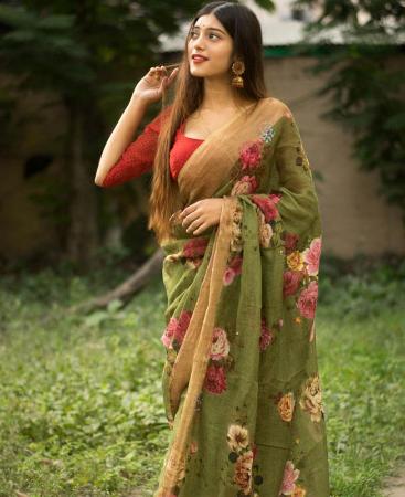 Picture of Excellent Multi Casual Saree