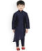 Picture of Radiant Navy Blue Kids Kurta Pyjama