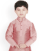 Picture of Ravishing Light Pink Kids Kurta Pyjama