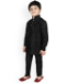 Picture of Shapely Black Kids Kurta Pyjama