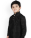 Picture of Shapely Black Kids Kurta Pyjama