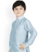 Picture of Alluring Sky Blue Kids Kurta Pyjama