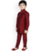 Picture of Beautiful Maroon Kids Kurta Pyjama